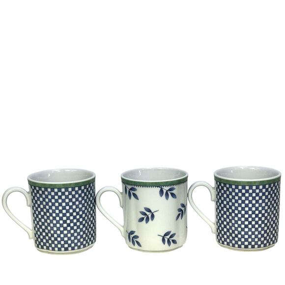 Villeroy & Boch Switch 3 1996-2020 Retired Castell Corsica 3.5" Mugs-Set of 3 - Picture 3 of 9
